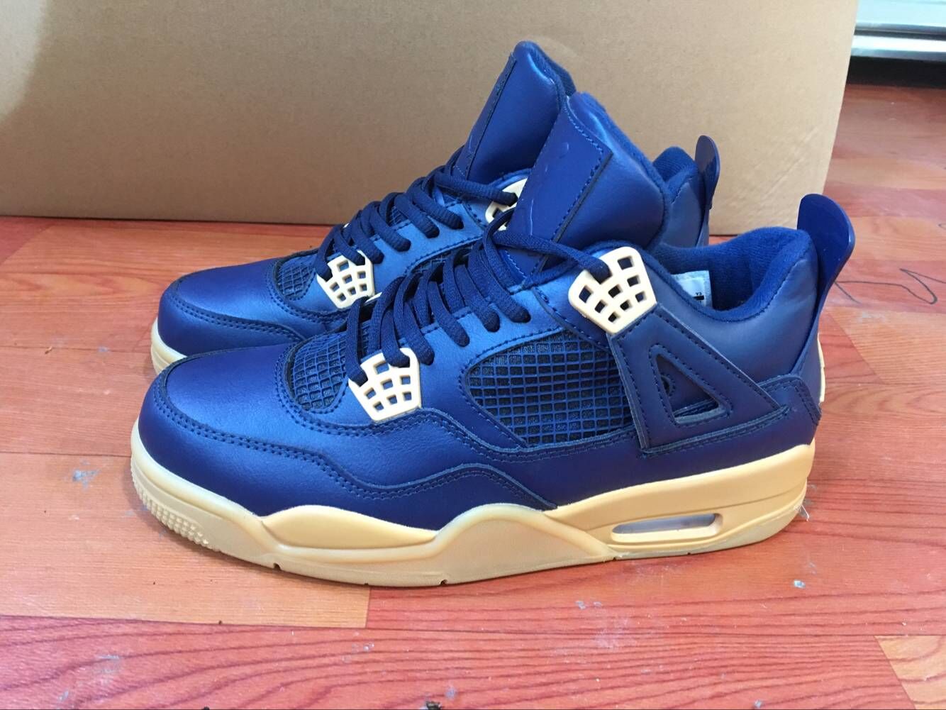 Air Jordan 4 Bekaa Blue Shoes